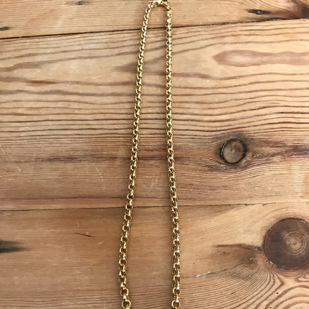18Kt. Yellow gold chain necklace. PRICE FIRM